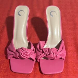 Elegant Pink Women's Mules